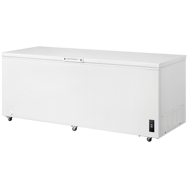Frigidaire 83 in. 24.8 cu. ft. Chest Freezer with Digital Control - White, , hires