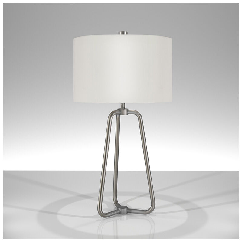 Hudson & Canal Marduk Table Lamp- Brushed Nickel, , hires