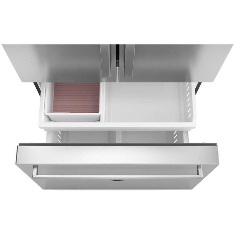 Bertazzoni 36 in. 26.2 cu. ft. Counter Depth French Door Refrigerator with Internal Water Dispenser - Stainless Steel, , hires