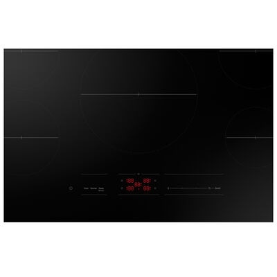 Samsung 36 in. 5-Burner Smart Induction Cooktop with Simmer Burner - Black | NZ36C3060UK
