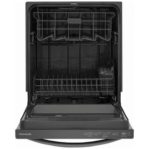 Frigidaire 24 in. Top Control Dishwasher with 52 dBa Sound Level & MaxDry - Black Stainless, Black Stainless, hires