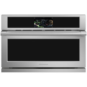 Monogram Statement Series 30" 1.7 Cu. Ft. Electric Smart Wall Oven with True European Convection & Steam Clean - Stainless Steel, , hires