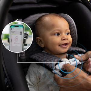 Evenflo Litemax NXT Infant Car Seat with Sensory Soothe - Agate Purple, Agate Purple, hires