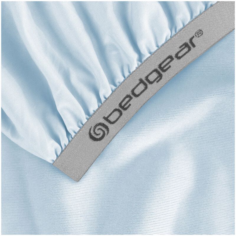 BEDGEAR Dri-Tec Performance Crib Size Fitted Sheet - Baby Blue, , hires