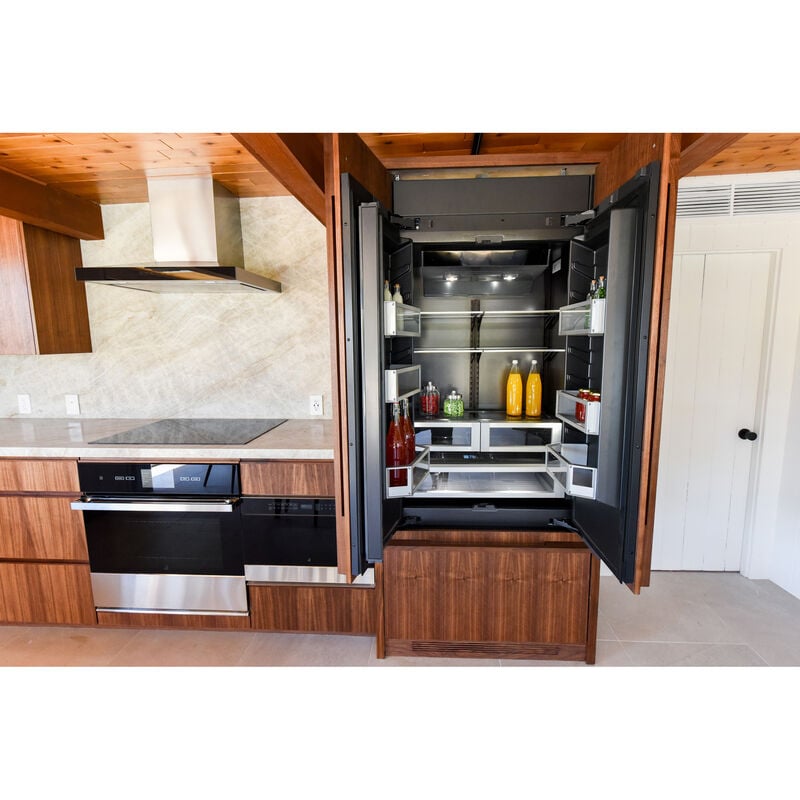 JennAir 30 in. Convertible Chimney Style Range Hood with 600 CFM, 4 Fan Speeds & 2 LED Lights - Stainless Steel, , hires