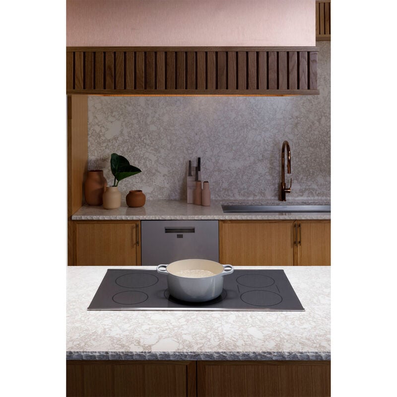 Cafe 36 in. 5-Burner Smart Induction Cooktop with Simmer Burner & Power Burner - Stainless Steel, , hires