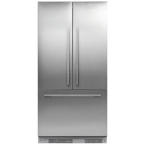 Fisher & Paykel Series 7 36 in. 16.8 cu. ft. Built-In Smart Counter Depth French Door Refrigerator with Ice Maker - Custom Panel Ready, , hires