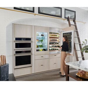 Monogram 30 in. 14.5 cu. ft. Built-In Counter Depth Bottom Freezer Refrigerator with Ice Maker - Custom Panel Ready, , hires