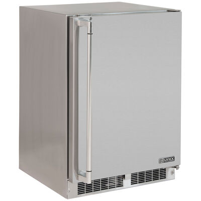 Lynx 24 in. Built-In 5.3 cu. ft. Outdoor Undercounter Refrigerator - Stainless Steel | LN24REFR