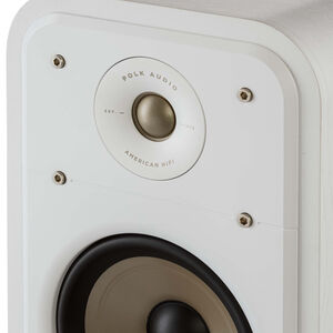 Polk Signature Elite ES50 High-Quality Compact Floor-Standing Tower Speaker - White, White, hires