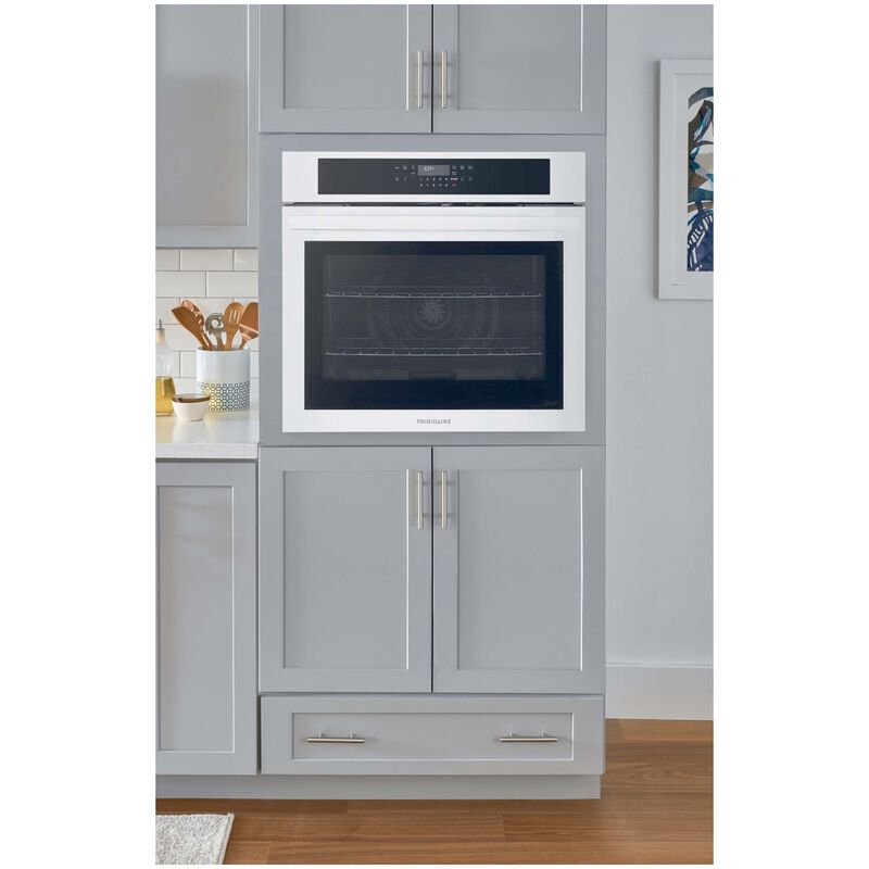 Frigidaire 30 in. 5.3 cu. ft. Electric Single Wall Oven with Standard Convection - White, , hires