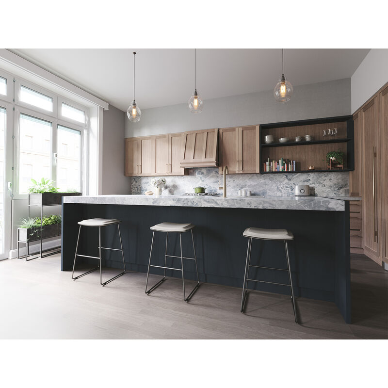 Zephyr 30 in. Ducted Standard Style Range Hood with 600 CFM, 6 Fan Speeds & 2 LED Lights - Stainless Steel, , hires