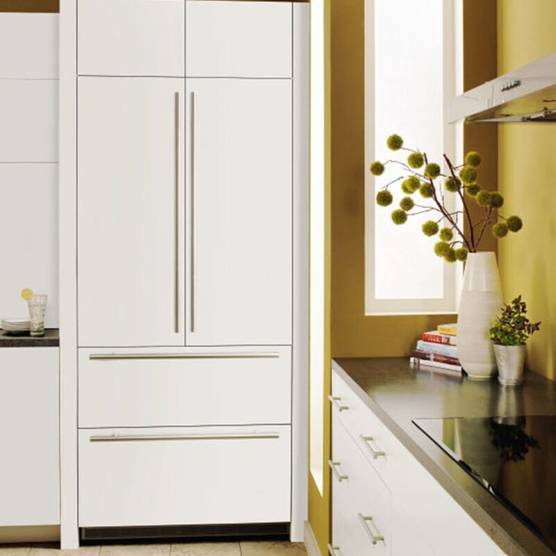 Liebherr Round Tubular Handles for Refrigerators (Set of 4) - Stainless Steel, , hires