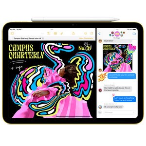 Apple - 11-inch iPad A16 chip with Wi-Fi - 128GB - Yellow, , hires