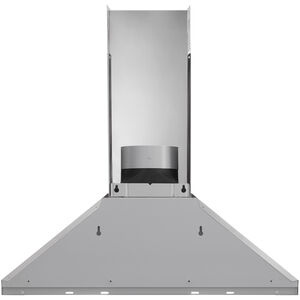 Whirlpool 30 in. Convertible Chimney Style Range Hood with 300 CFM, 3 Fan Speeds & 2 LED Lights - Stainless Steel, , hires