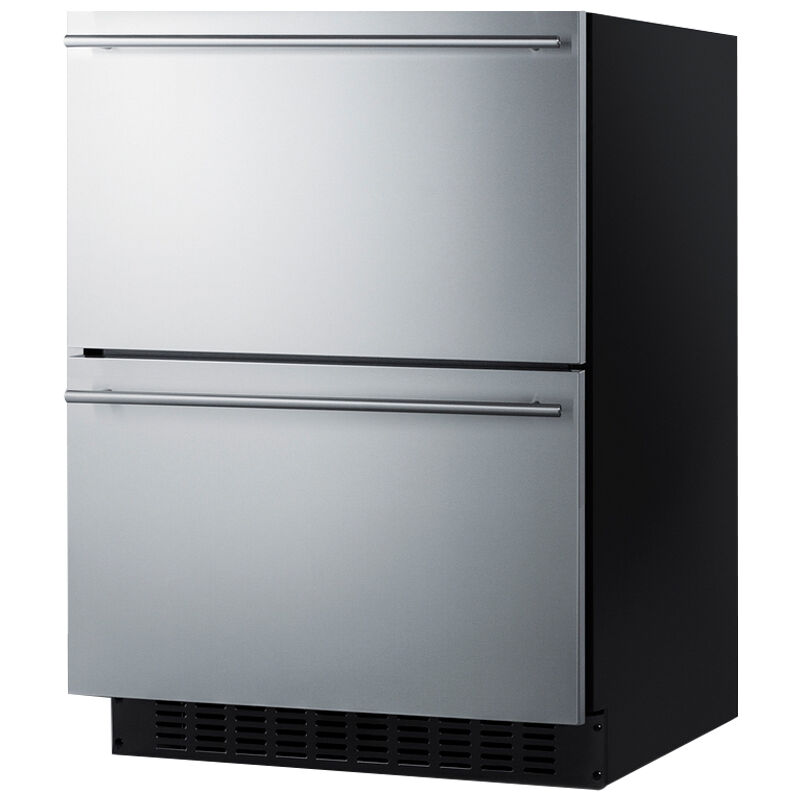 Summit 24 in. 3.1 cu. ft. Refrigerator Drawer - Stainless Steel, , hires