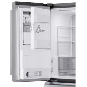 LG 36 in. 28.6 cu. ft. Smart 4-Door French Door Refrigerator with Ice & Water Dispenser - PrintProof Stainless Stee, , hires