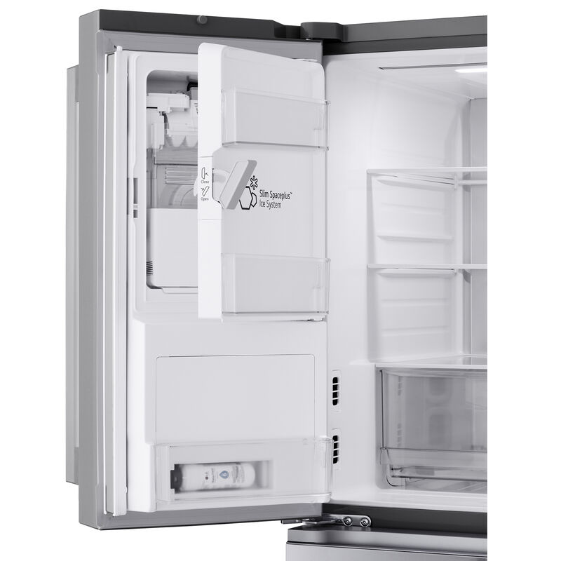 LG 36 in. 28.6 cu. ft. Smart 4-Door French Door Refrigerator with Ice & Water Dispenser - PrintProof Stainless Stee, , hires