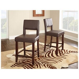 Stefan Counter Stool-Brown, , hires