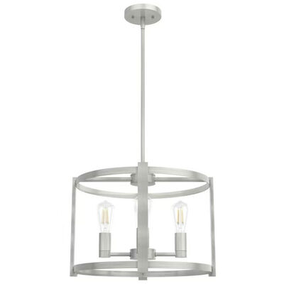 Hunter Astwood 18 in. 4-Light Chandelier - Brushed Nickel | 19134