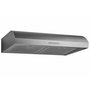 XO 30 in. Convertible Standard Style Range Hood with 400 CFM, 3 Fan Speeds & 1 LED Light - Stainless Steel, , hires
