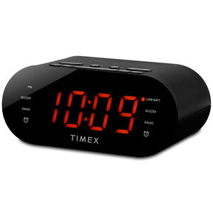 Timex Clock Radio - Black, , hires