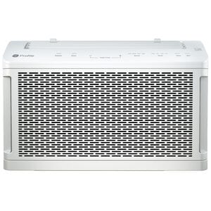 GE Profile Clearview 6,100 BTU Smart Saddle Window Air Conditioner with 3 Fan Speeds, Sleep Mode & Remote Control - White, , hires