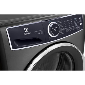 Electrolux 500 Series 27 in. 4.5 cu. ft. Stackable Front Load Washer with Perfect Steam & LuxCare Plus Wash - Titanium, Titanium, hires