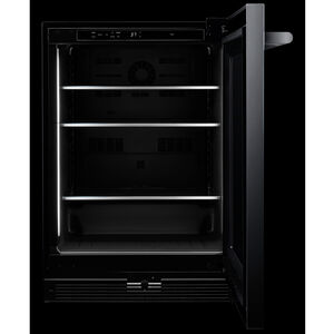 JennAir Rise 24 in. 5.2 cu. ft. Built-In Undercounter Refrigerator - Stainless Steel, , hires