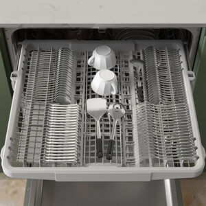 Samsung 24 in. Top Control Smart Dishwasher with 46 dBa Sound Level & 3rd-Rack - Stainless Steel, , hires