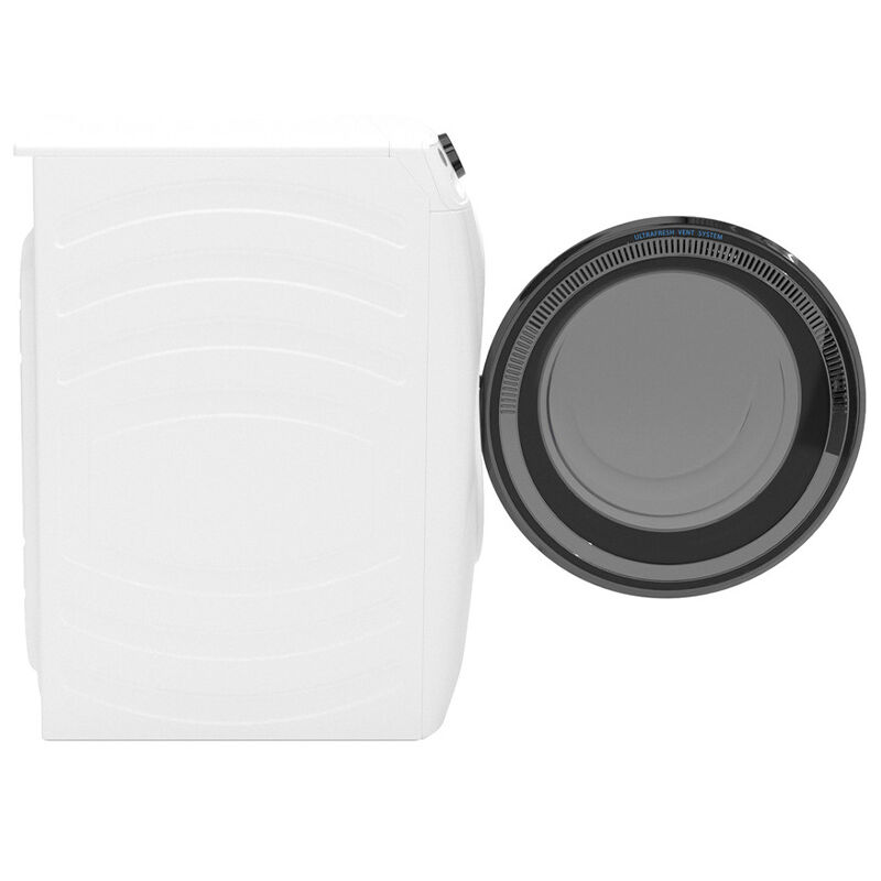 GE 28 in. 5.0 cu. ft. Smart Stackable Front Load Washer with