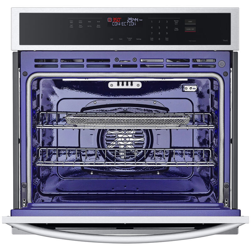 LG 30 in. 4.7 cu. ft. Smart Electric Single Wall Oven with Standard Convection - PrintProof Stainless Steel, , hires