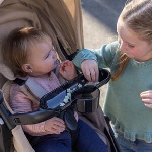 Evenflo Shyft Intuiti+ Stroller with Green & Gentle Fabric - Quartz, , hires