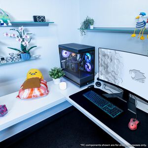 iBUYPOWER Y40 Gaming Desktop with AMD Ryzen 9 9900X, 4.4 GHz, 12-Core CPU, NVIDIA GeForce RTX 5080, 16GB VRAM GPU, 32 GB RAM, 2 TB SSD & Windows 11 Home - Black, , hires