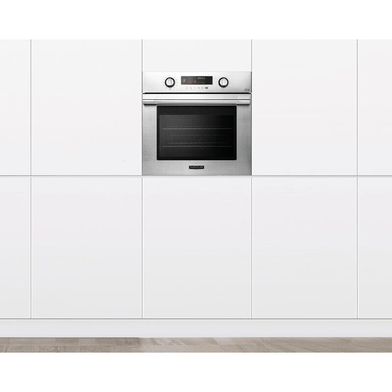 Signature Kitchen Suite 30 in. 4.7 cu. ft. Smart Electric Single Wall Oven with True European Convection - Stainless Steel, , hires
