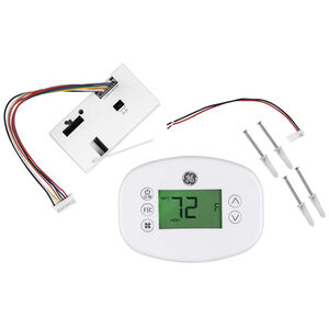 GE Wireless Thermostat for Air Conditioner - White, , hires