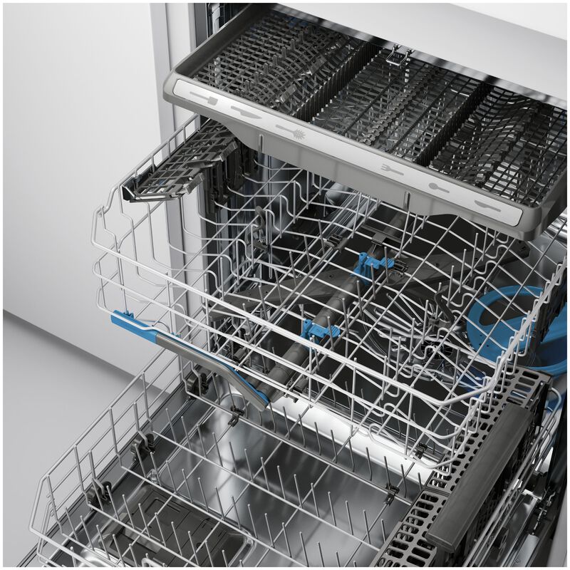 Frigidaire Gallery 24 in. Top Control Dishwasher with 45 dBA Sound Level & 3rd Rack - Stainless Steel, , hires