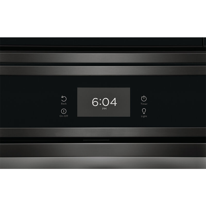 Frigidaire 30" 6.9 Cu. Ft. Microwave/Electric Wall Oven Combo with Standard Convection & Self Clean - Black Stainless Steel, Black Stainless Steel, hires