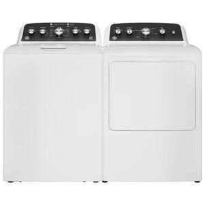 GE 27 in. 7.2 cu. ft. Electric Dryer with Up To 120 ft. Venting & Extended Tumble - White, , hires