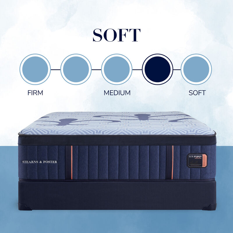 Stearns & Foster Lux Hybrid Soft Tight Top Mattress - Twin XL Size, , hires