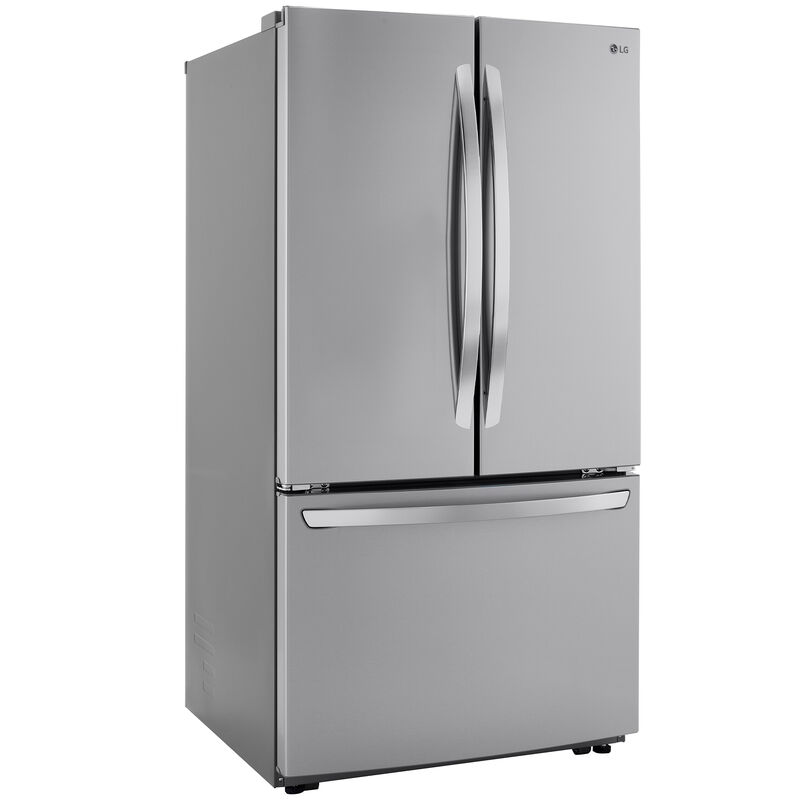 LG 36 in. 28.7 cu. ft. Smart French Door Refrigerator with Ice Maker - Stainless Steel, , hires