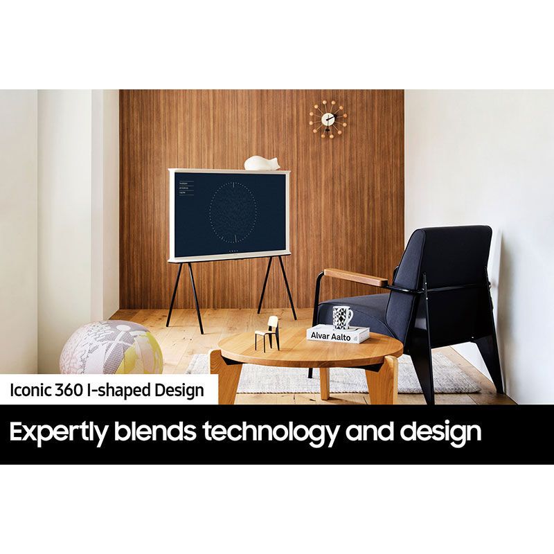 Samsung - 65" Class The Serif Series QLED 4K UHD Smart Tizen TV, , hires