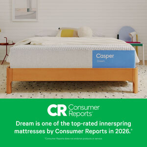 Casper Dream Medium Hybrid Mattress - Queen Size, , hires