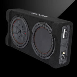 Kicker PTRTP Powered Down-Firing 12 Enclosure, , hires