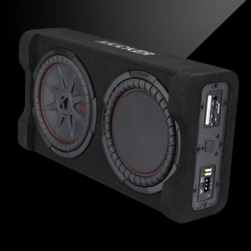 Kicker PTRTP Powered Down-Firing 12 Enclosure, , hires