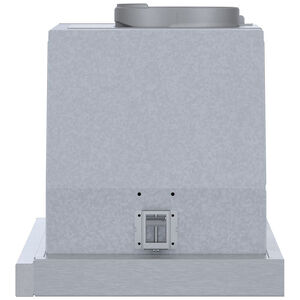 Bosch 500 Series 36 in. Convertible Slide-Out Style Range Hood with 500 CFM, 3 Fan Speeds & 2 Halogen Lights - Stainless Steel, , hires