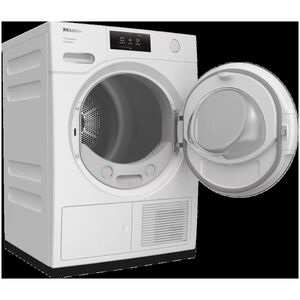 Miele 24 in. 4.0 cu. ft. Smart Stackable Ventless Electric Dryer with Heat Pump, Sensor Dry & Steam Cycle - Lotus White, , hires