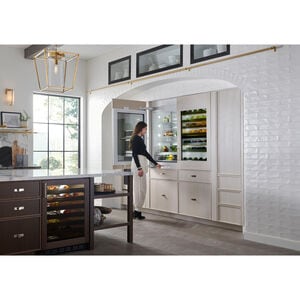 Monogram 30 in. 14.5 cu. ft. Built-In Counter Depth Bottom Freezer Refrigerator with Ice Maker - Custom Panel Ready, , hires