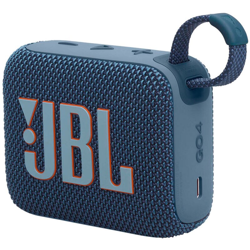 JBL Go 4 Ultra-Portable Bluetooth Speaker - Blue, Blue, hires