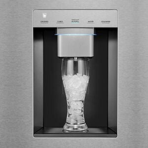 Midea 36 in. 29.3 cu. ft. Smart Garage-Ready French Door Refrigerator with One Touch Auto Fill Water Dispenser - Stainless Steel, , hires